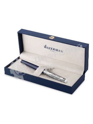 Ручка роллер Waterman Hemisphere L`Essence du Bleu (CW2166469) LaqBlue CT F черн. черн. подар.кор.