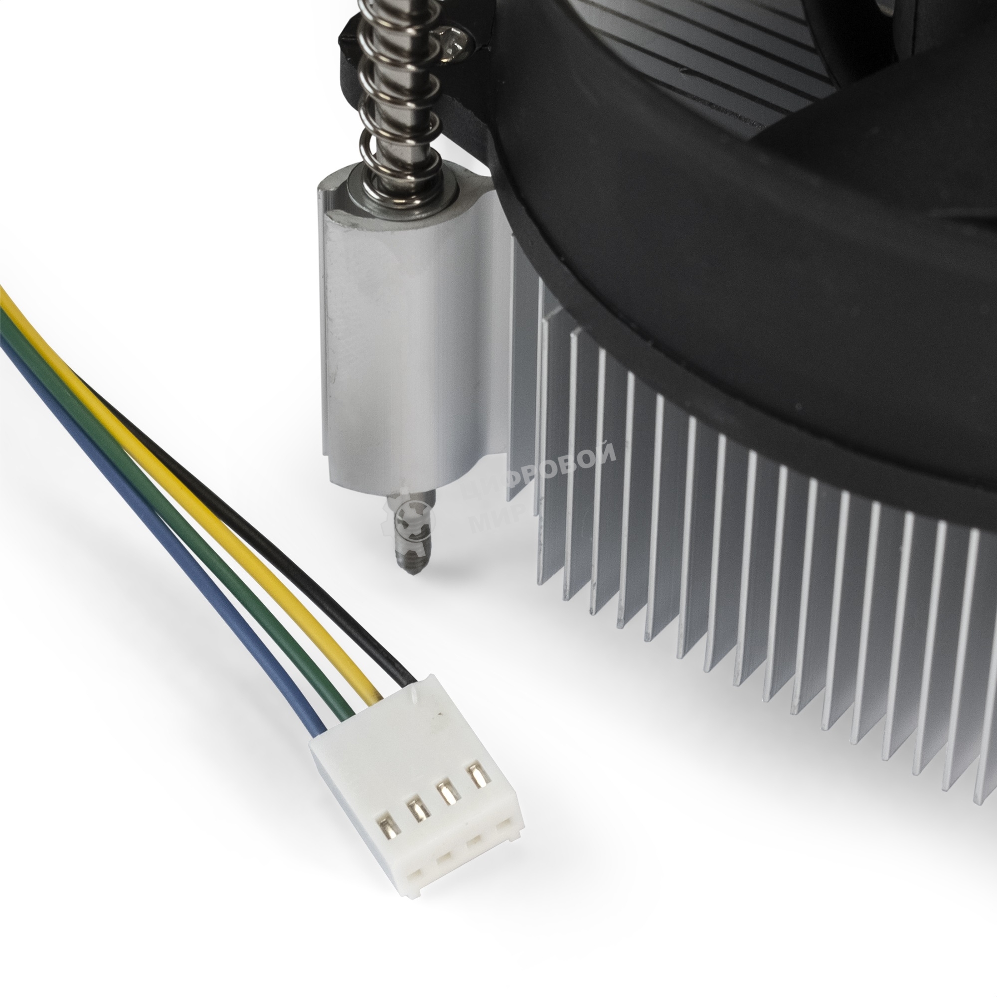 Кулер для процессора ExeGate ETA-20.V1700 серебристый, 90 мм, алюминий, 2200 об/мин, 22 дБ, 3 pin, 90 Вт, 60 мм