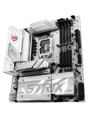 Материнская плата ASUS ROG STRIX B860-G GAMING WIFI, LGA 1851, Intel B860, 4xDDR5, 4xSATA, 4xM.2, 1xPCIe 5.0 x16, 1xDP, 1xHDMI, 1xThunderbolt 4, 1x 2.5Gb LAN, 1xUSB-C 20Gbps, 1xUSB-A 10Gbps, 3xUSB-A 5Gbps, 4xUSB-A 2.0, 2x3.5 мм, 7.1, mATX