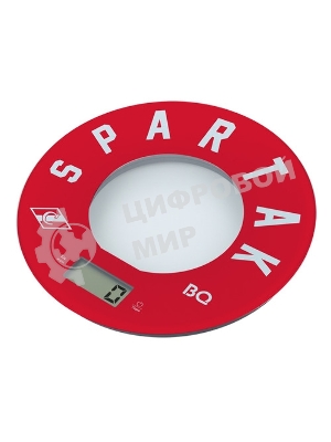 Весы кухонные BQ KS1007 Spartak, красный/рисунок