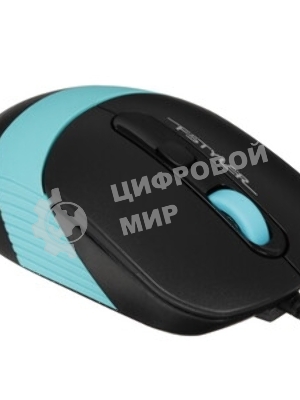 Мышь проводная A4Tech Fstyler FM10 белый/серый, 1600 dpi, USB, кнопки - 4