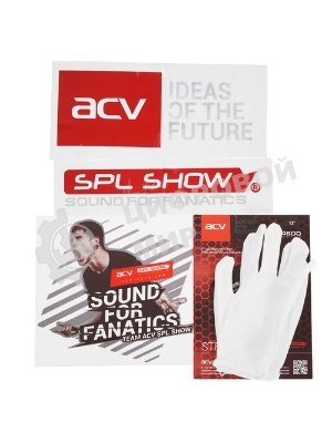 Сабвуфер автомобильный ACV SW-12D2F SLIM 30см/RMS 350Wt/2+2Ом/SPL 88Дб