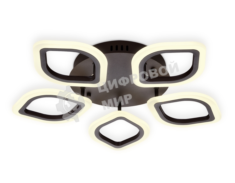 Потолочный светодиодный светильник FA443/5 CF кофе 60W 540*520*80 (ПДУ РАДИО 2.4G)