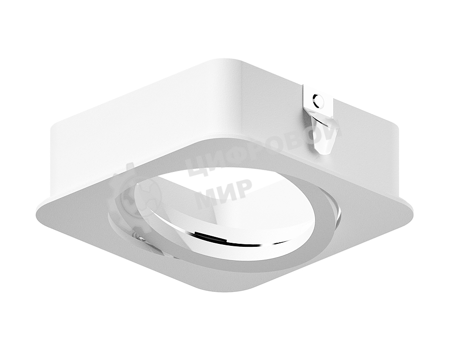 Насадка для корпуса светильника N7710 SWH белый песок 70*70*H25mm Out2mm MR16