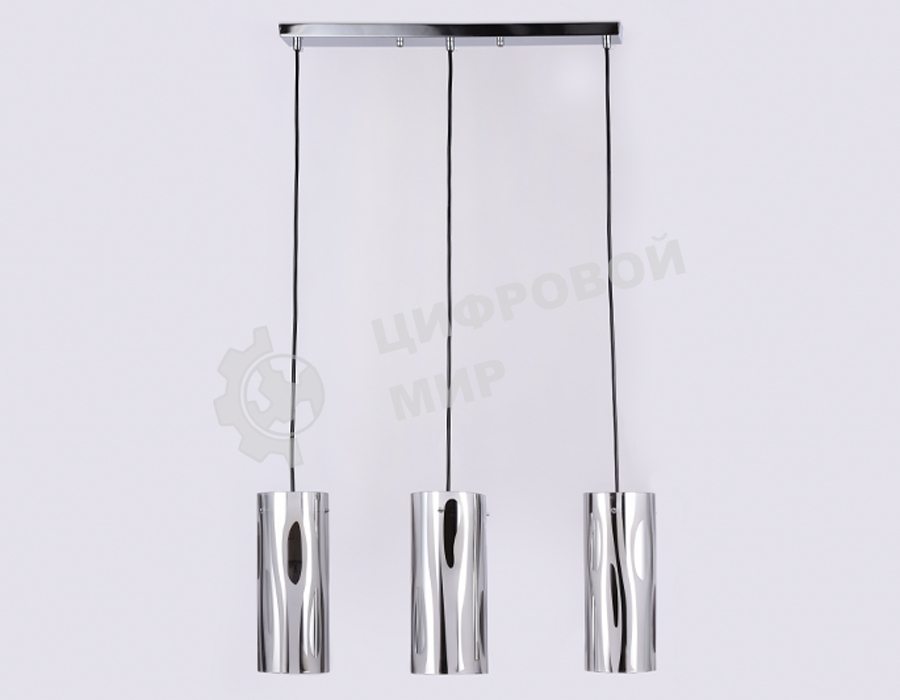 Светильник Ambrella light TR3590/3 CH/SM хром/дымчатый E27/3 max 40W 530*100*900