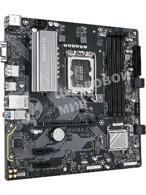 Материнская плата GIGABYTE B760M D3HP, LGA1700, Intel B760, 4xDDR5, 4xSATA, 2xM.2, 1xPCIe 4.0 x16, DisplayPort, HDMI, D-Sub, 1x1Gb LAN, 3x3.5 мм, 7.1, microATX