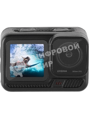 Экшн-камера Digma DiCam 970 1xCMOS 12Mpix черный