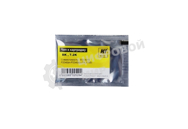 Чип Hi-Black к картриджу Kyocera ECOSYS P2040dn/P2040dw (TK-1160), Bk, 7,2K