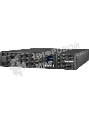 Источник бесперебойного питания Online CyberPower OLS1000ERT2U 1000VA/900W USB/RS-232/EPO/SNMPslot/RJ11/45/ВБМ (6 IEC С13)