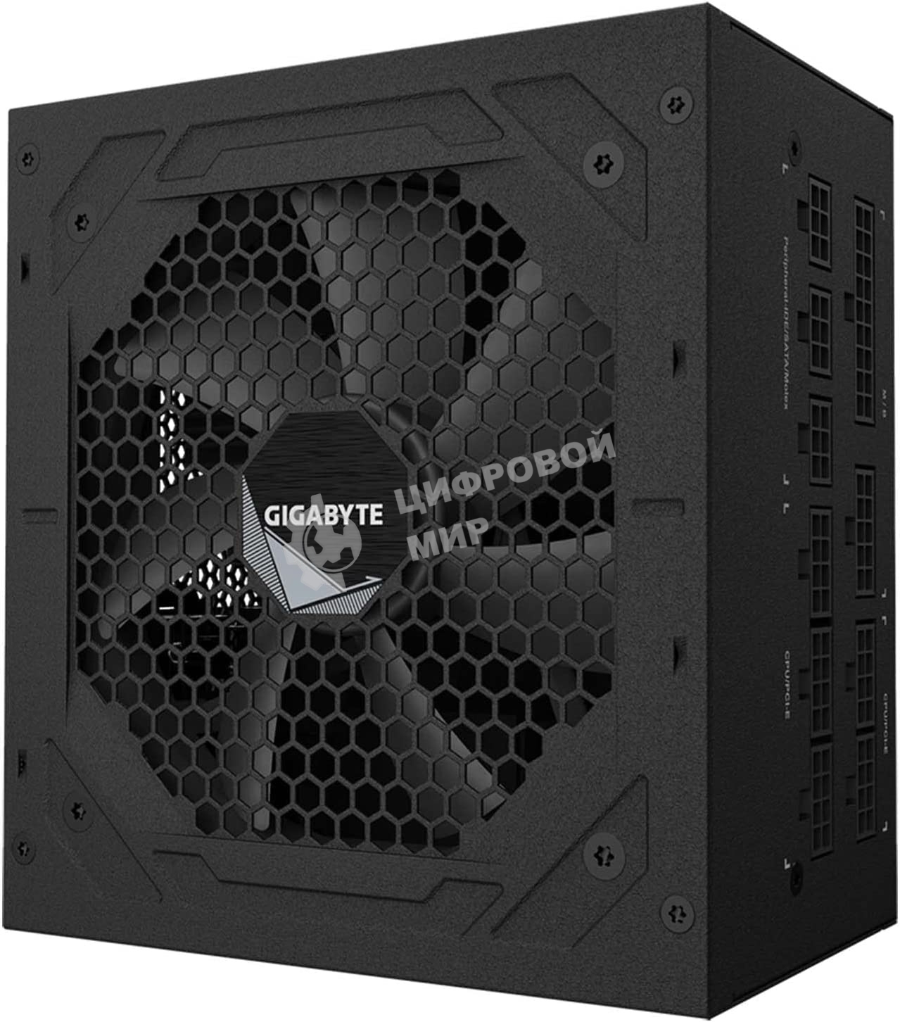 Блок питания Gigabyte ATX 1000W GP-UD1000GM 80 PLUS gold (24+4+4pin) APFC 120mm fan 8xSATA Cab Manag RTL