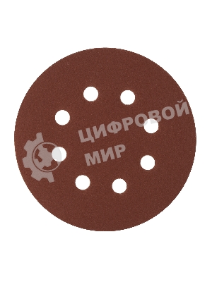 Круг абразивный Сибртех на ворсовой подложке под 
