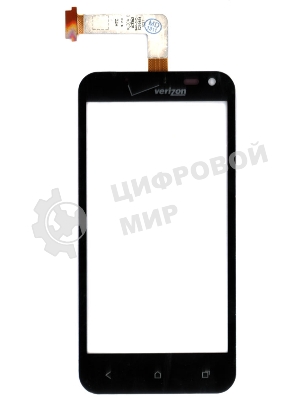Сенсорное стекло (тачскрин) для HTC Verizon, черное