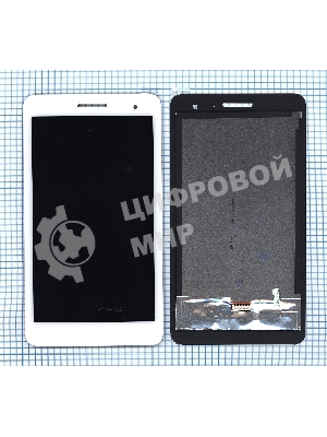 Модуль (матрица + тачскрин) для Huawei MediaPad T1 (T1-701U) белый