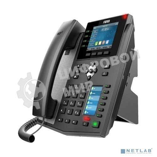 Телефон IP Fanvil X5U 16 линий, цветной экран 3.5