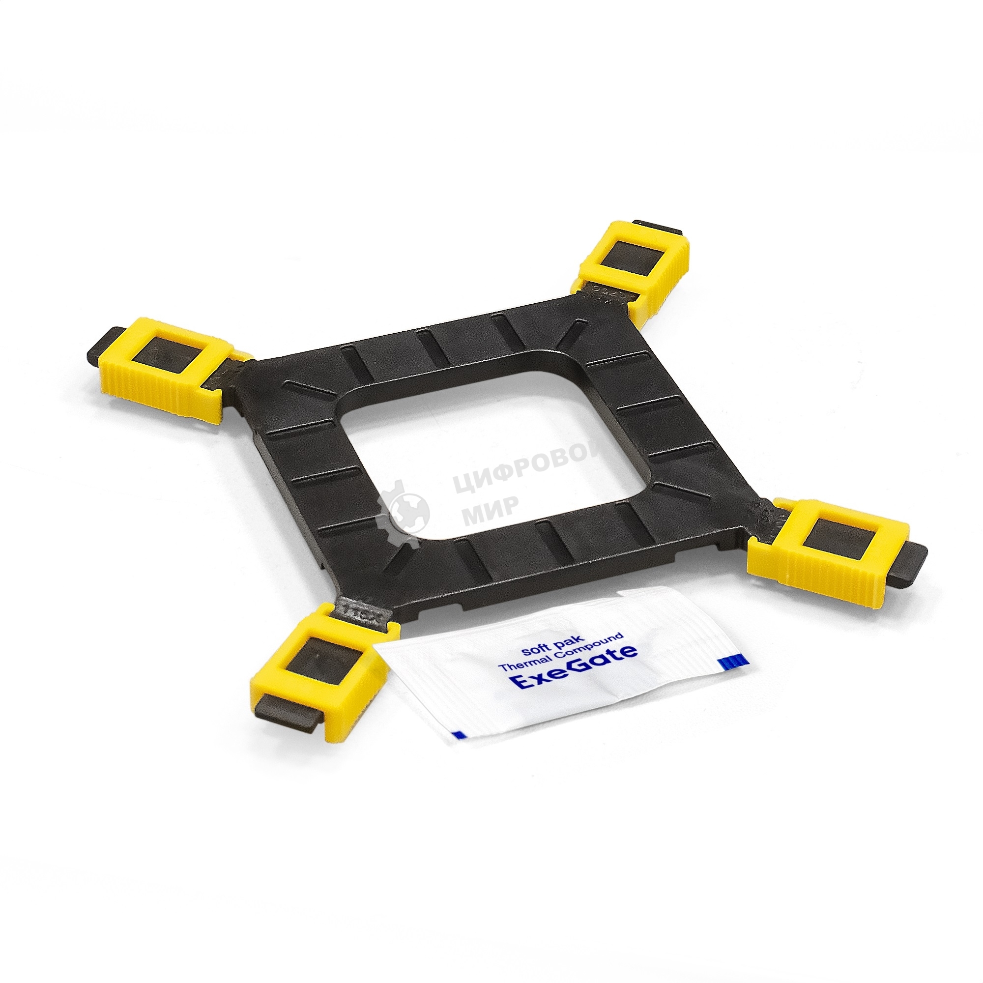 Кулер для процессора ExeGate ETA-20.V1700 серебристый, 90 мм, алюминий, 2200 об/мин, 22 дБ, 3 pin, 90 Вт, 60 мм