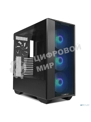 Компьютерный корпус Lian-Li Lancool III RGB черный без БП ATX 10x120мм 3x140мм 2xUSB 3.0 audio bott PSU