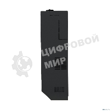 Шкаф коммутационный NTSS (NTSS-SOHO5U-BL) настенный 5U 520x140 мм пер. дв. стекл несъемн. бок. пан. 80 кг черный