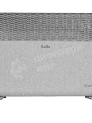 Конвектор электрический Ballu Apollo digital INVERTER Moon Gray BEC/ATI-1501 серый, 1500 Вт, 20 м2, термостат, дисплей, WiFi