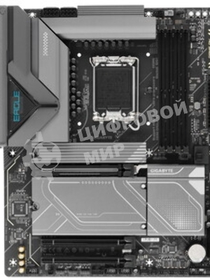 Материнская плата Gigabyte Z890 EAGLE WIFI7, LGA 1851, Intel Z890, 4xDDR5, 4xSATA, 4xM.2, 1xPCIe 5.0 x16, 2xPCIe 4.0 x4, 1xDP, 1xUSB-C, 1x 2.5Gb LAN, 4xUSB-A 3.2 Gen 1, 2xUSB-A 3.2 Gen 2, 3x3.5 мм, 7.1, 1xUSB4, ATX