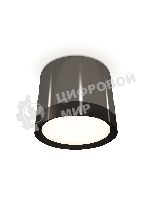 Светильник Ambrella Light XS8115001 DCH/PBK черный хром/черный полированный GX53 (C8115, N8113)