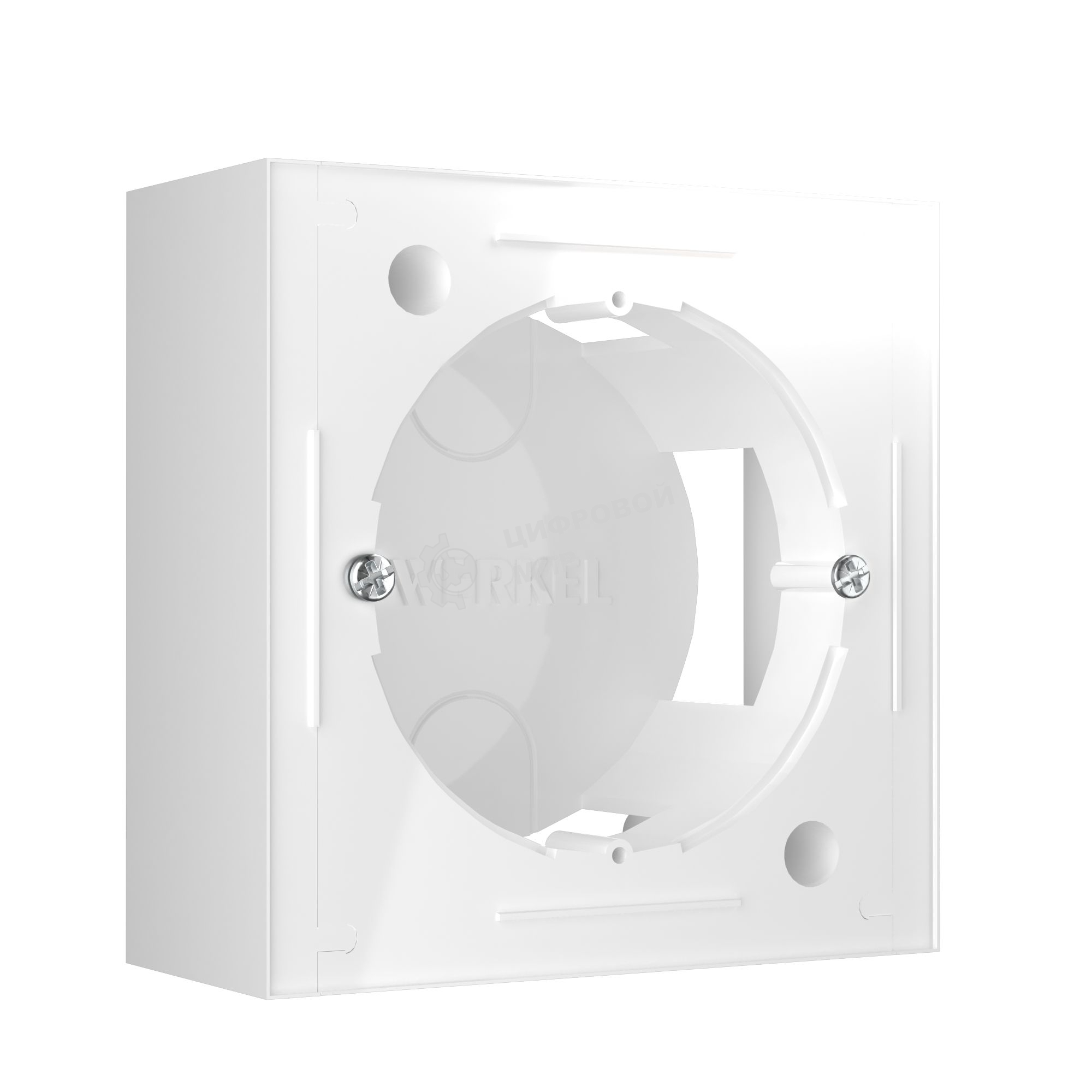Коробка для накладного монтажа Werkel W8000001 (белый)