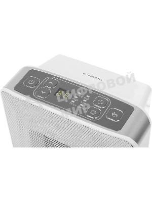 Тепловентилятор Vitek VT-2066 серый, 1500 Вт, 20 м2, термостат, дисплей