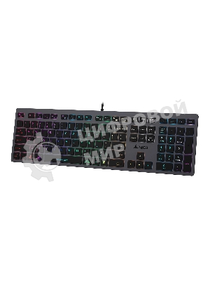 Клавиатура проводная A4Tech Fstyler FX60, USB, серый