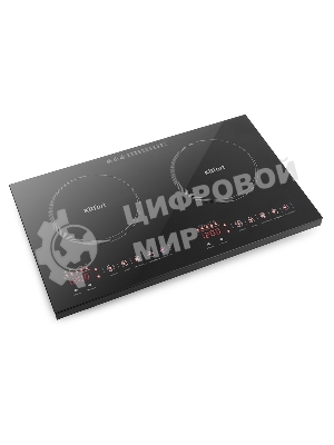 Электрическая плитка Kitfort KT-105 черный (настольная)