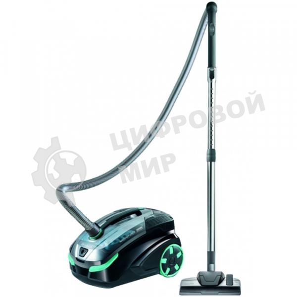 Моющий пылесос Thomas DRYBOX AMFIBIA FAMILY черный/бирюзовый, 325/1700Вт, уборка влажная/сухая, пылесборник контейнер 2.6 л