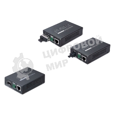 Медиа конвертер GT-806B15 10/100/1000Base-T to WDM Bi-directional Fiber Converter - 1550nm - 15KM