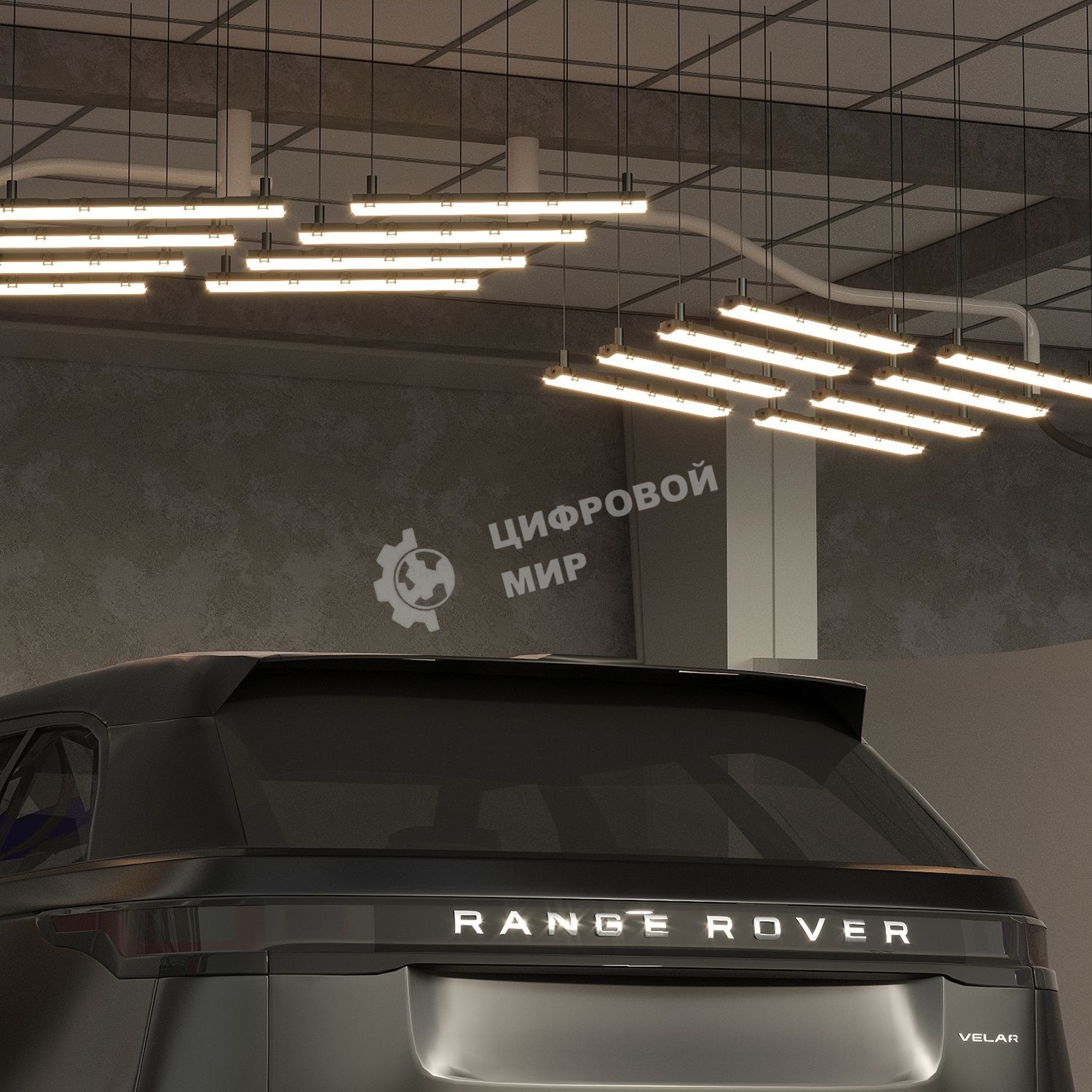 Светильник линейный Gauss СПП-Т8-G13 LITE 220-230V IP65 665x60x55мм для LED ламп 1х600мм 1/16