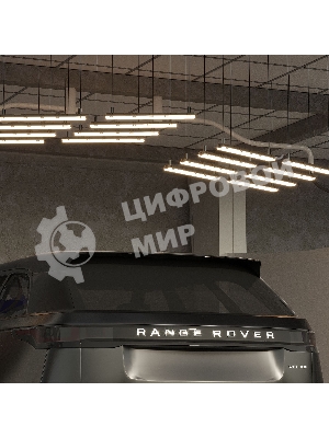 Светильник линейный Gauss СПП-Т8-G13 LITE 220-230V IP65 665x60x55мм для LED ламп 1х600мм 1/16