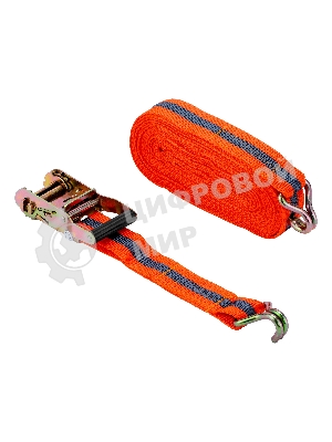 Ремень багажный с крюками, 0,038х10м, храповый механизм AutomaticStels