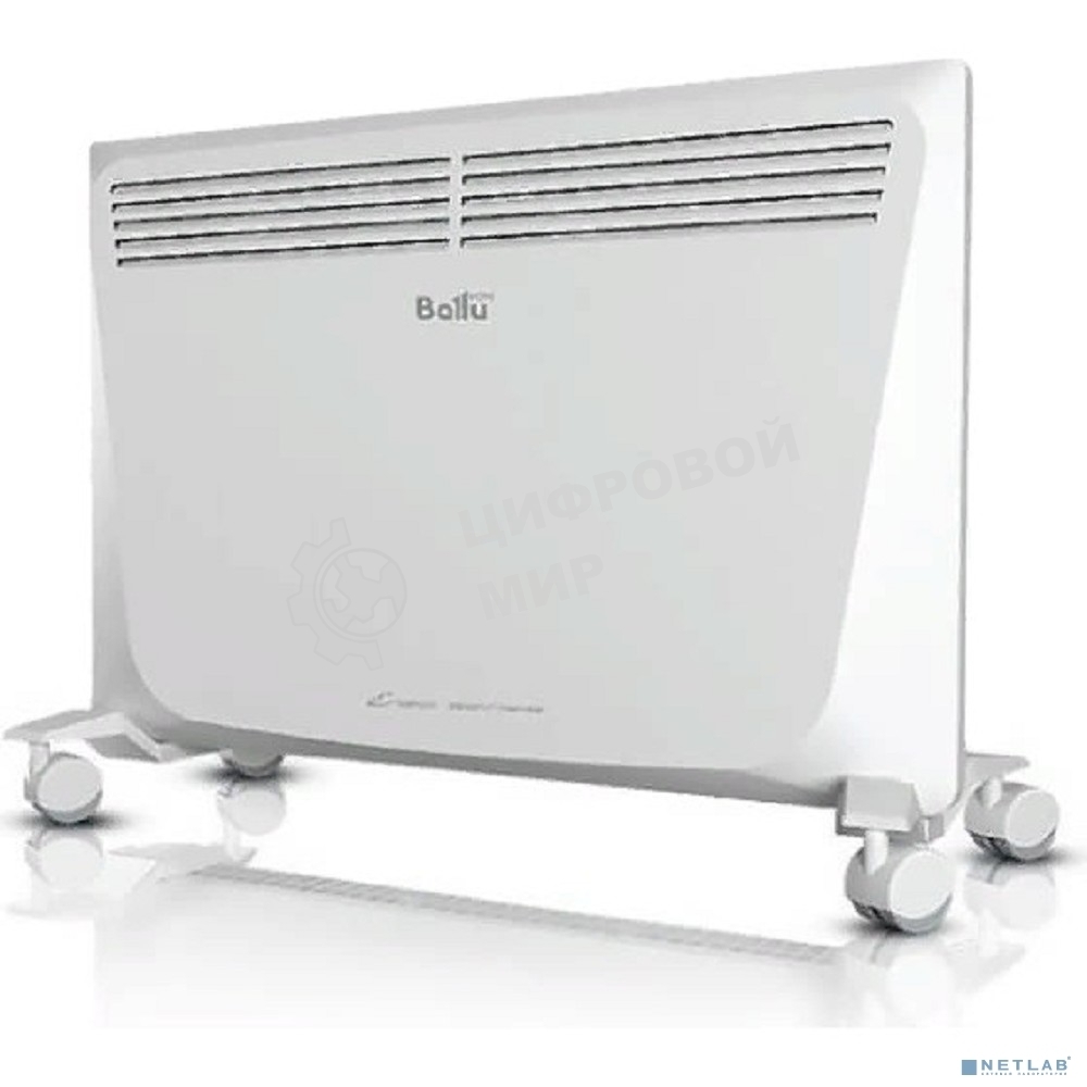 Конвектор электрический Ballu Enzo BEC/EZMR-1500 белый, 1500 Вт, 20 м2, термостат