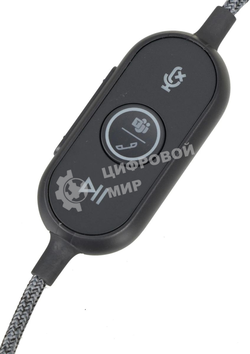 Гарнитура проводная Logitech Headset Zone Wired Teams Graphite