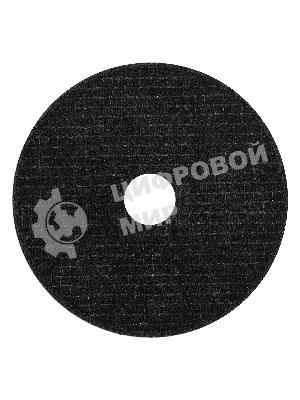 Круг отрезной по металлу Сибртех 125 х 1,0 х 22,2 мм, 84 A+16 B, в метал.банке, 10 шт.