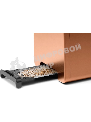 Тостер Bosch TAT4P429 медь, 970 Вт, 2 слота