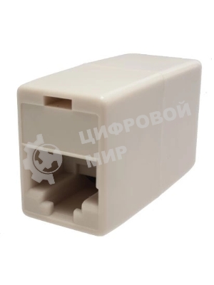 Соединитель проходной 8P8C (RJ-45) UTP Cat.5e