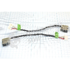 Разъем для ноутбука HP 15-AC 15-AF 15-AE 15-BN с кабелем