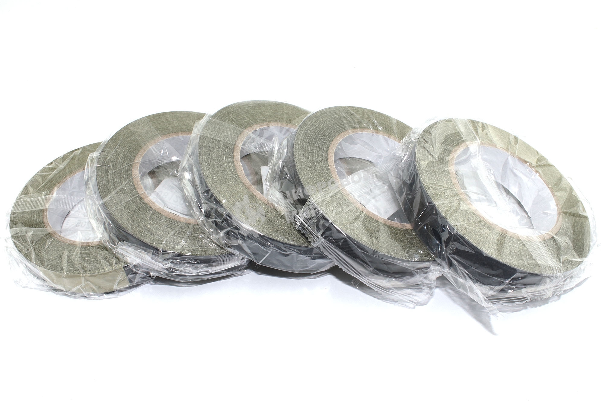 Электротехническая изоляционная ацетатная лента (тканевый скотч) 25мм, 30 м 5 шт