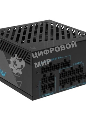 Блок питания Azza ATX 850W PSAZ-850G Gen.5 80+ gold (20+4pin) APFC 120mm fan 6xSATA RTL
