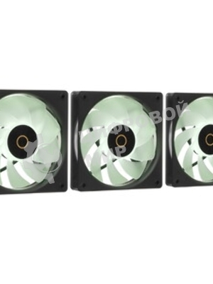 Вентилятор для корпуса Ocypus Gaммa F12 Elite BK ARGB REVERSE BLADE 3 IN 1, 120x120x25мм, 4-PIN PWM, 600-1800 RPM, 26 DBA MAX, HYDRO BEARING