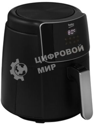 Аэрогриль Beko FRL 2244 B черный, 1500 Вт, 4.7 л, сенсор, 8 программ