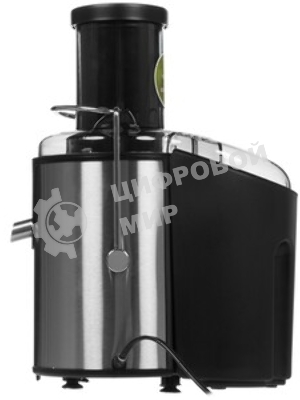 Соковыжималка Vitek VT-3669 стальной/чёрный, цитрусовая, 25 Вт, 700 мл, механическое