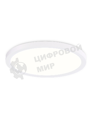Светильник светодиодный ультратонкий Ambrella light FZ1905 WH белый IP54 26W 3000K-6500K CCT-переключатель D370*25 (Без ПДУ)