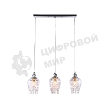 Светильник Ambrella light TR3612/3 CH/CL хром/прозрачный E27/3 max 40W 570*140*920