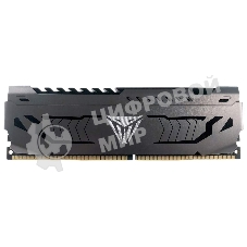Оперативная память Patriot Viper Steel, DDR4, 32GB (1x32 GB), 3600 MHz, CL18, DIMM, радиатор, черный