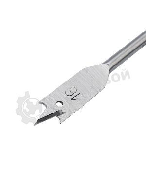 Сверло перовое по дереву Kranz 16 мм, шестигранный хвостовик