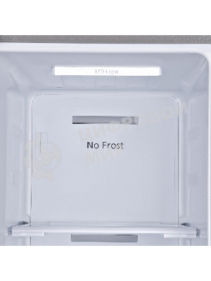 Холодильник Hyundai CS6503FV нержавеющая сталь двухкамерный 407/205л морозилка сбоку, No Frost, Side by Side