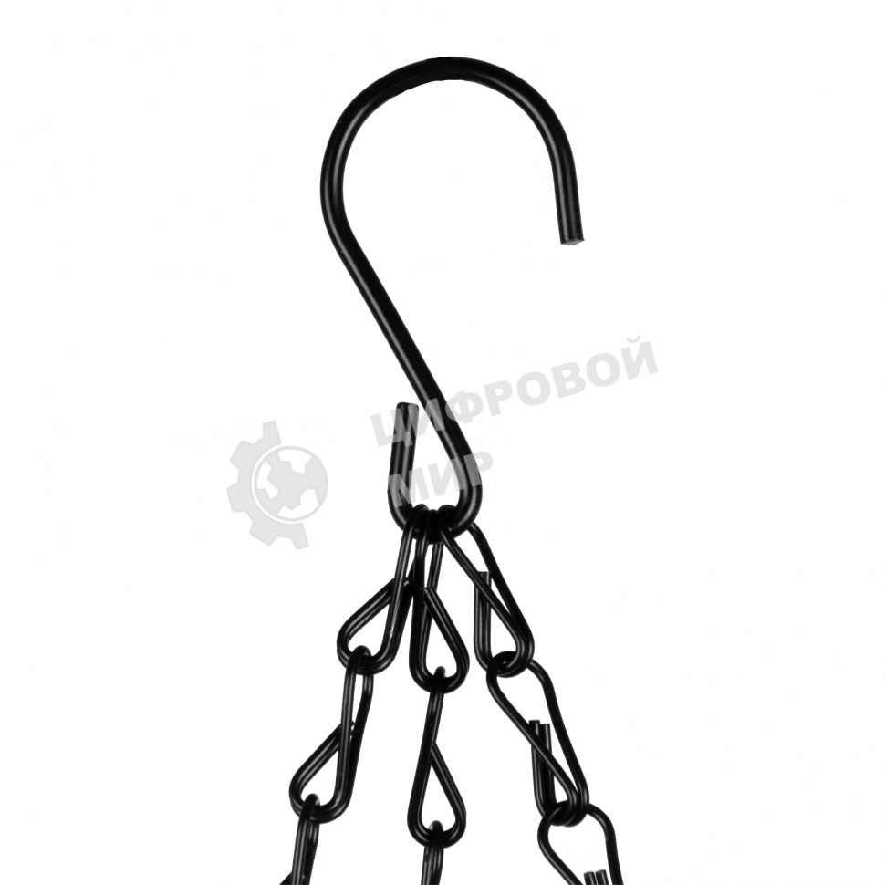 Кашпо подвесное Palisad с вкладышем из коковиты, полукруглое, диаметр 30 см